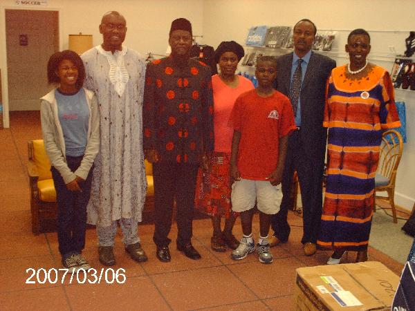 Me, Hon. Bahari MP, Hon. Raila Odinga MP, Mom, Levi, F. Osewe & A. Walkowa